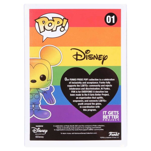 Funko Pop Mickey Mouse arcoiris